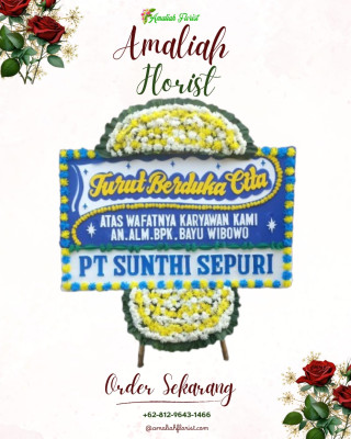 Papan Bunga Duka di Batu Hampar
