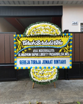 Papan Bunga Duka di Batu Hampar