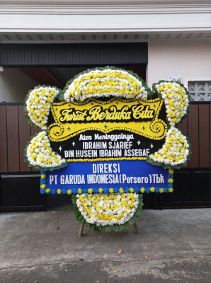 Papan Bunga Duka di Batu Hampar